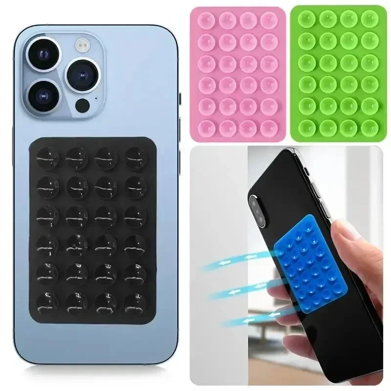 Phone Cases With Stand - Wielofunkcyjna silikonowa mata z przyssawkami do