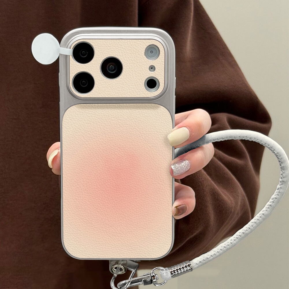 Phone Cases With Stand - Etui na telefon z wzorem liczi