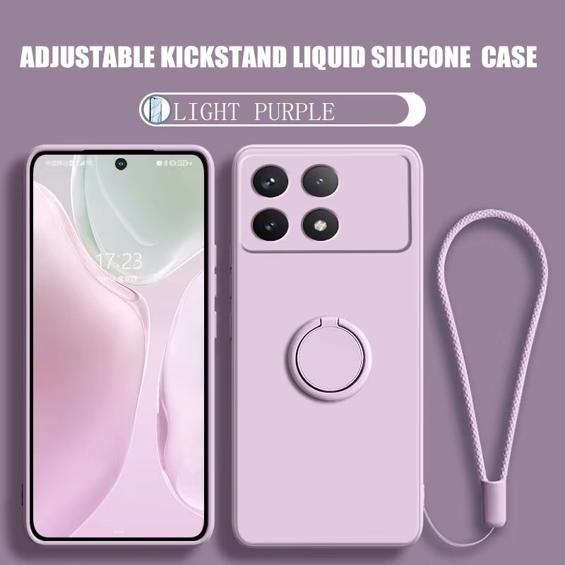 Phone Cases With Stand - Luksusowe etui na telefon z płynnego