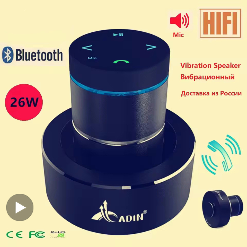 Phone Cases Big W - Wibro Subwoofer Przeciwwibracyjny Głośnik Bluetooth Przenośny