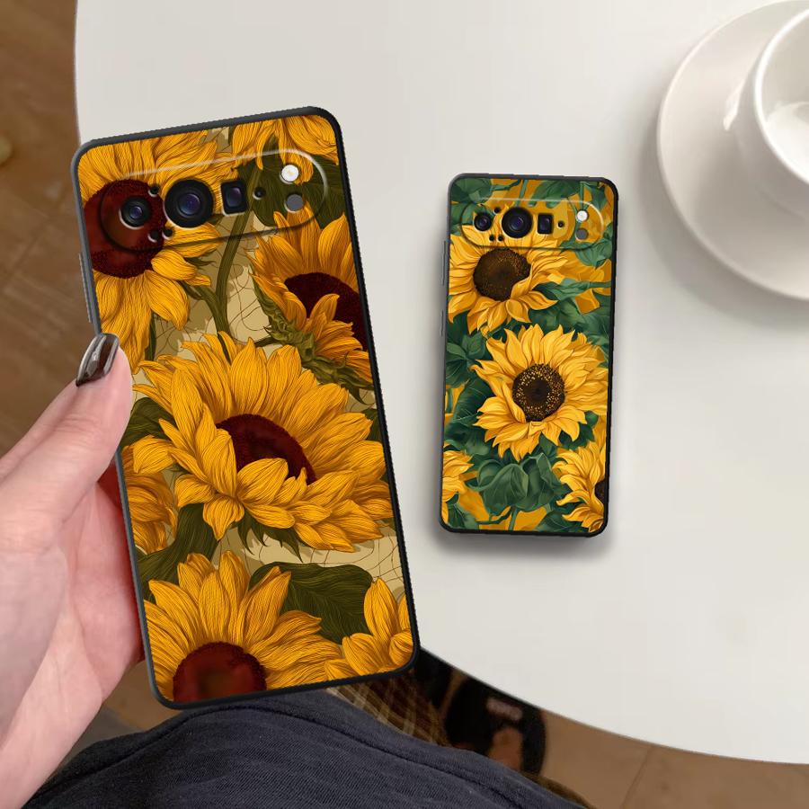 Phone Cases Google Pixel 10 Pro - Etui na telefon Sunflower Sea Funda