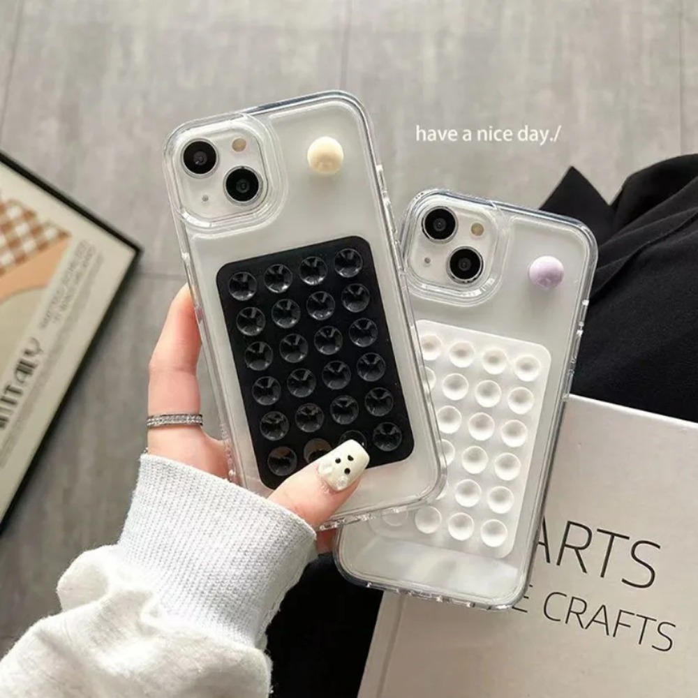 Phone Cases With Stand - Silikonowa Mata Przyssawkowa do Telefonu Wielofunkcyjny
