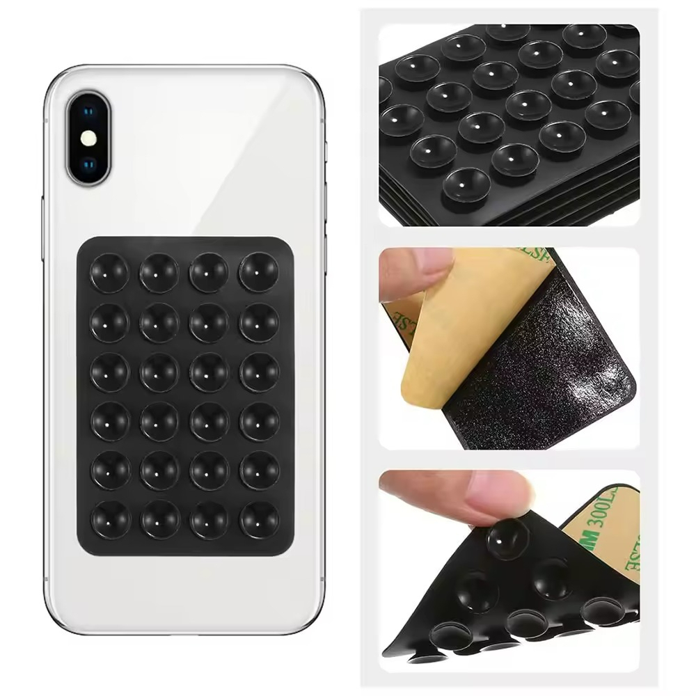 Phone Cases With Stand - Silikonowy uchwyt na telefon z przyssawką,