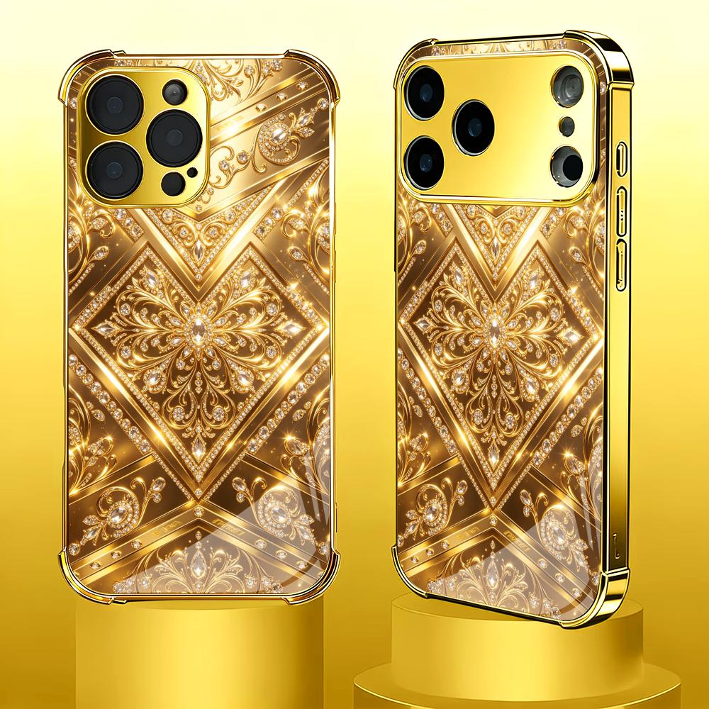 Stylowe złote barokowe szklane – Phone Cases Rhode recenzja i cena