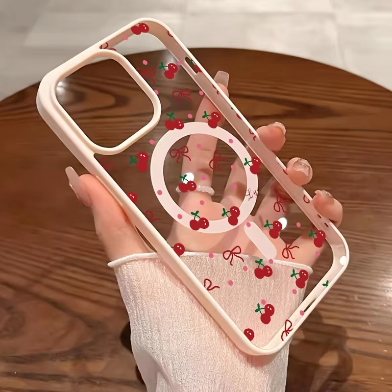 Czerwone etui magnetyczne z na – Phone Cases Cherry recenzja i cena