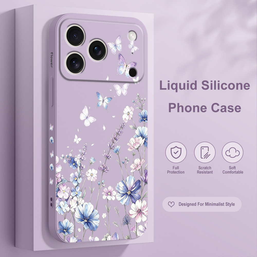 Etui na telefon Lily Butterfly – Silicone Liquid Case recenzja i cena