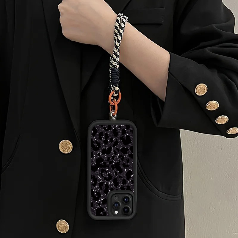 Czarne etui na telefon z motyw – Phone Cases With Loop recenzja i cena