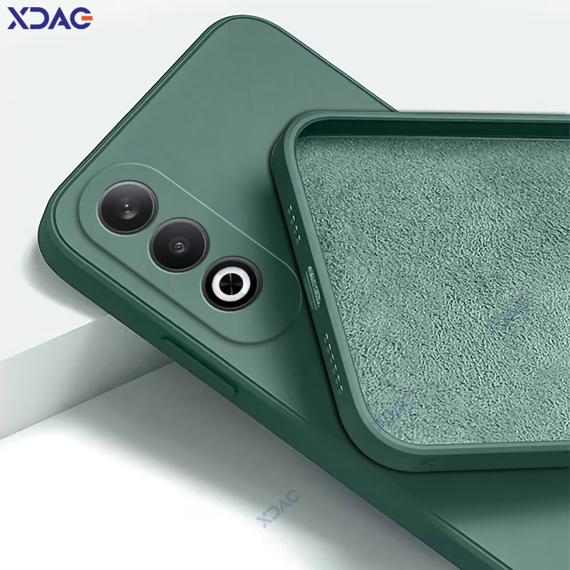 Oryginalne kwadratowe etui na  – Silicone Liquid Case recenzja i cena